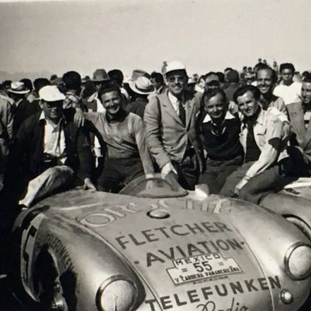 Hans Herrmann – Porsche 550 Spyder.